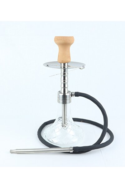 Otantik Zemheri Büyük Boy Kesme Şişeli Nargile Takımı