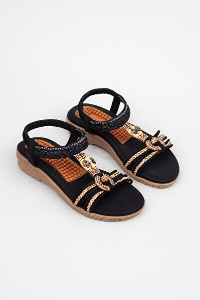 Adım Adım Extra Comfortable Stoned Women's Sandals