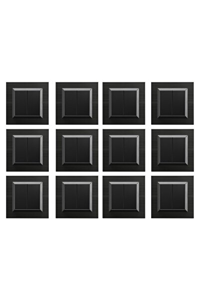 OVİVO مجموعة أدوات التشغيل Ovivo Quantum Black مكونة من 12 قطعة (يتضمن الإطار)