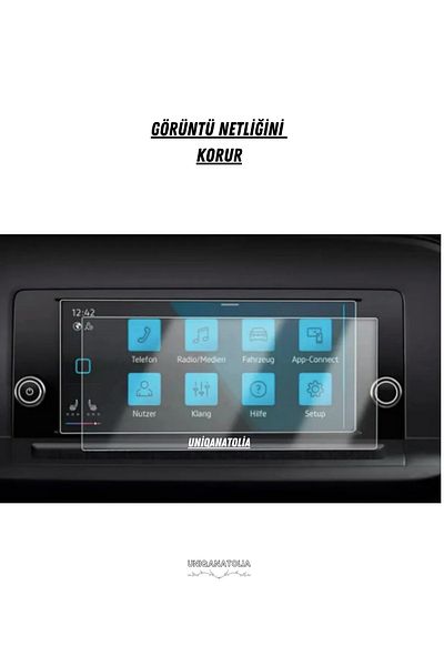 UniqAnatolia Volkswagen Caddy 2022-2023 Multimedia Nano Screen Protector