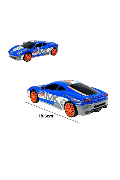 YILDIRIM OYUNCAK Işıklı Uzaktan Kumandalı Full Fonksiyon 2.4G Şarjlı 1:24 Drift Atan Araba RC Yarış Arabası 15+km Hız