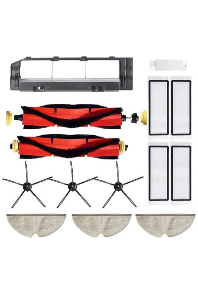 LİN GRUP ROBOROCK S6 MaxV and S5 Max - Vacuum Compatible Replacement Brush and Filter Set