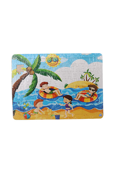 ESER 80 parça  Çocuk Puzzle Neşeli Çocuklar