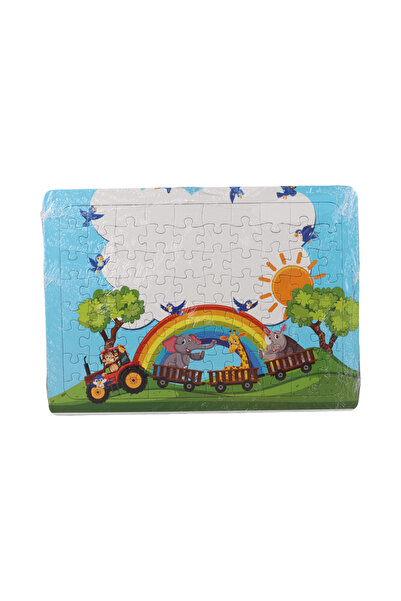 ESER 80 parça  Çocuk Puzzle Gökkuşağı
