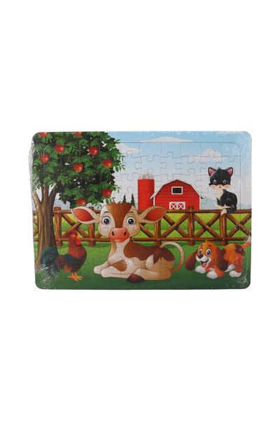 ESER 80 parça  Çocuk Puzzle Kırmızı Elmalar