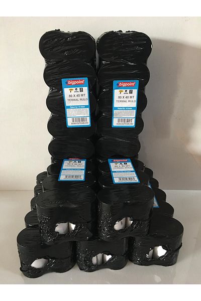 Bigpoint 40 Meters 10 Thermal Rolls - 48 Gr Mitsubishi