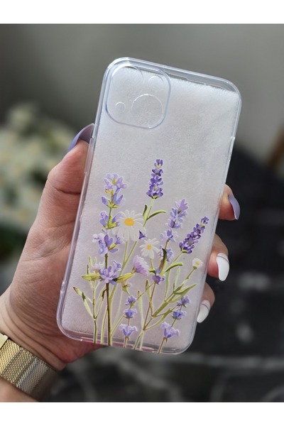 SUPER FRAME Iphone 15 Uyumlu Baskılı Şeffaf Telefon Kılıfı