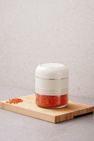 Emsan Moko 420 Ml Ecru Storage Jar