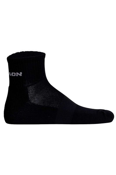 Salomon Unisex Quartersocken, 2er Pack - EVASION ANKLE, Wandersocken, Atmungsaktiv