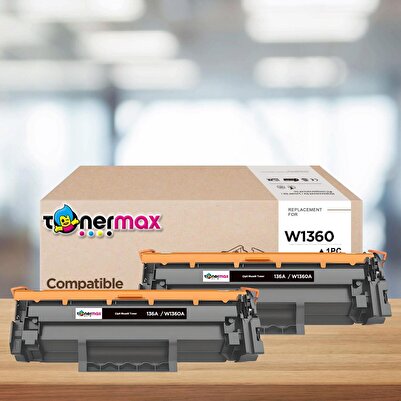 tonermax Hp 136a-w1360a Muadil Toner - Çipli 2'li Paket / M211 / M236