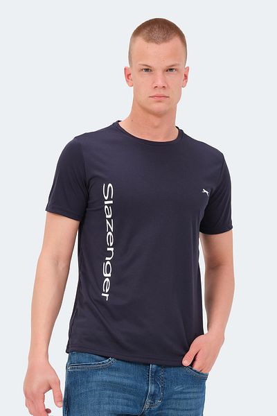 Slazenger Ανδρικό μπλουζάκι Navy Blue NEKANE