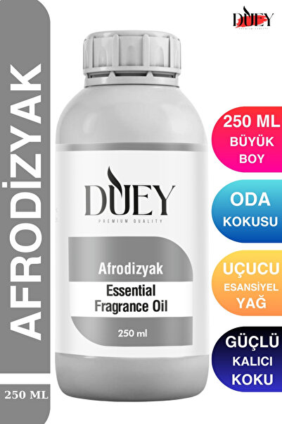 DUEY Afrodizyak Uçucu Yağ 250 Ml Mum Esansı, Oda Kokusu, Hava Nemlendiricisi,...