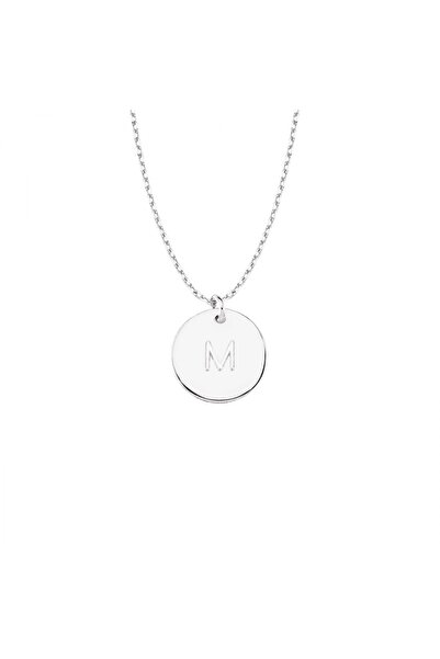 Altın Sepeti Gümüş Mini Pul Kolye