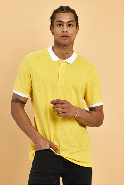 Weyeze Polo Neck T-Shirt - Ad-Y35043Lns