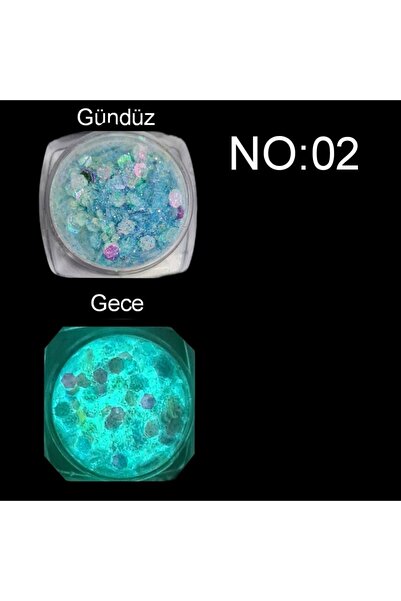 ECLAT MAGİC LUMİ SEQUİNS PULLU SİM NAİL ART TIRNAK DİZAYN SİM MAVİ