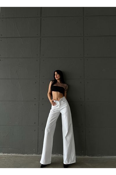 DENİKK Pantaloni Palazzo cu picioare largi la modă
