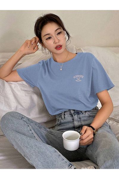 FAVORİST Μπλουζάκι SUNSHINE Printed Oversize