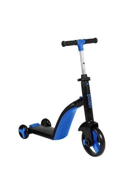 Çekirdek Zeka BOONY MAVİ ÇOCUK SCOOTER- BİSİKLET 1 ÜRÜN 3 ÖZELLİK 50 KG TAŞIM...