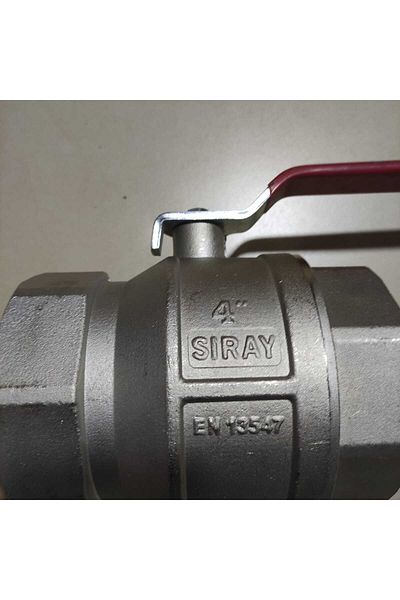 SIRAY 4 INCH GLOBAL VALVE 4 FINGER GLOBAL VALVE SIRAY PN 16 DN 100