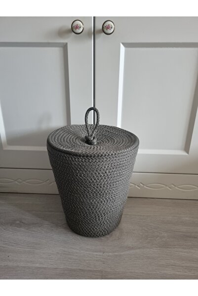 EGE ÖRGÜM سلة ديكور متعددة الأغراض مع غطاء منظم سلة الخبز والبطاطس والبصل 25 ...