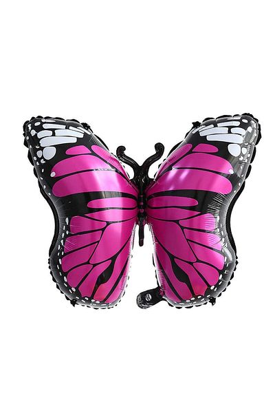 turkuaz parti 28" Foil Balloon - Butterfly Concept Pattern