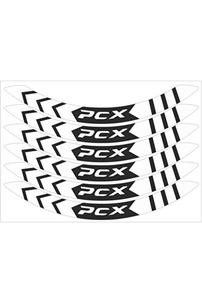 MOTOSEPETİM Honda Pcx Jant Şeridi 10