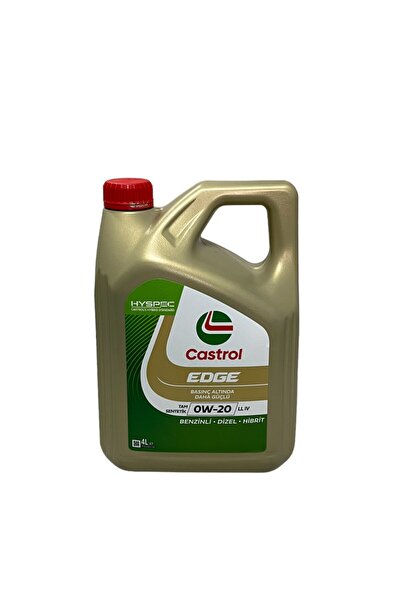 CASTROL Edge 0W-20 LL IV Tam Sentetik Motor Yağı 4 Litre