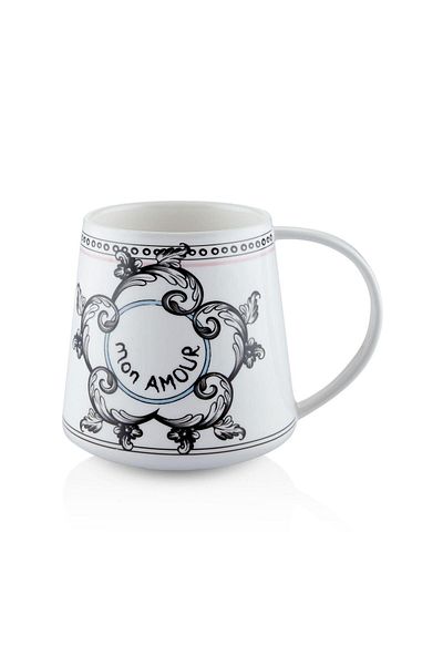 The Mia Mon Amour 340 cc Porcelain Mug - KPA0255