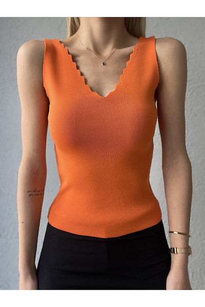 Jose Clothing Γυναικεία πλεκτή μπλούζα Ladder Neck - Strappy