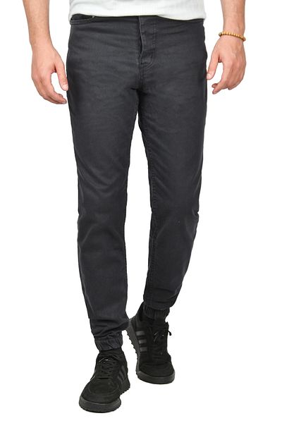 DeepSEA Pantaloni de jogger din lycra, afumati, skinny fit, cu picioare elastice 2406451