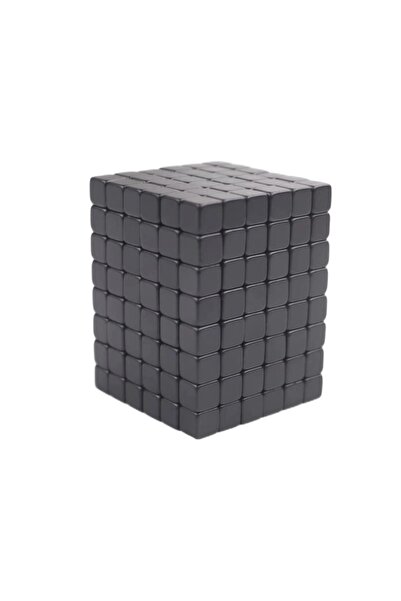 RICHIE Neocube stres küp mıknatıs mini magnet zeka küpü siyah magnet 200 adet