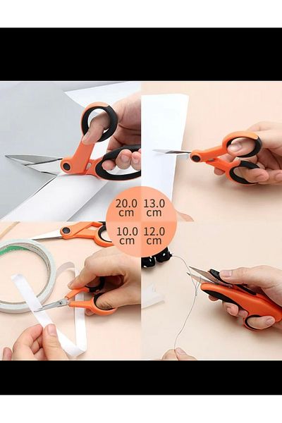 OZN TUHAFİYE Set of 4 Scissors
