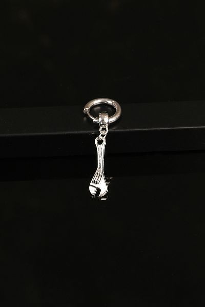 Jack Ferrero Men's Steel Colored Non-Throw Earrings