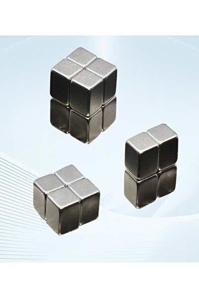 RICHIE Neocube stres küp mıknatıs mini magnet zeka küpü siyah magnet 200 adet