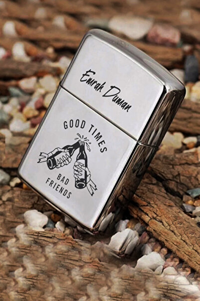 İŞTE BU Kişiye Özel İsimli Benzinli Zippo Çakmak