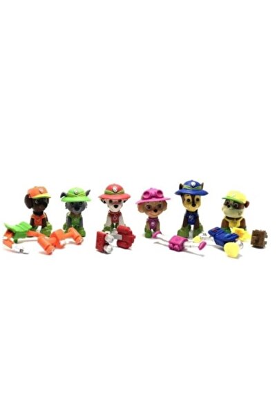 Retoys Paw Patrol 12li Oyuncak Köpek Set Figür