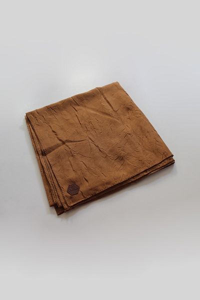 QUM İPEK Κασκόλ Caramel Bamboo Cashew