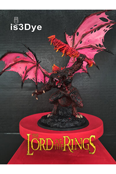 is3Dye Collection The Balrog | The Lord of the Rings Yüzüklerin Efendisi 19 Cm