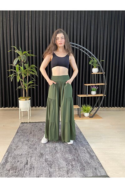 ESPOİRPLUS ΓΥΝΑΙΚΕΙΑ ΠΑΝΤΕΛΟΝΙΑ ΚΑΙ ΦΟΥΣΤΕΣ ΣΤΡΑΤΙΩΤΙΚΟΥ ΧΡΩΜΑΤΟΣ ΠΡΑΣΙΝΟΥ ΜΕ...