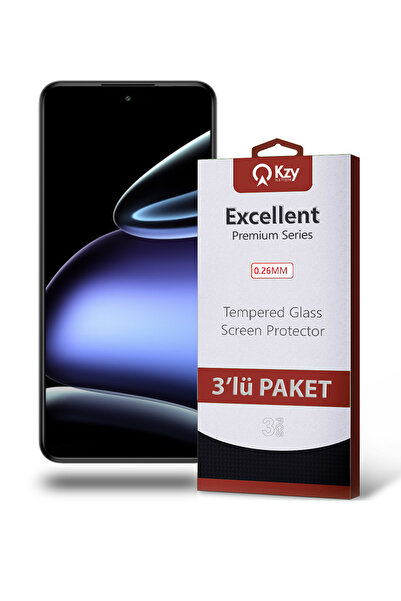 KZY İletişim General Mobile GM24 PRO Temperli Ekran Koruyucu Kırılmaz Cam Eko...