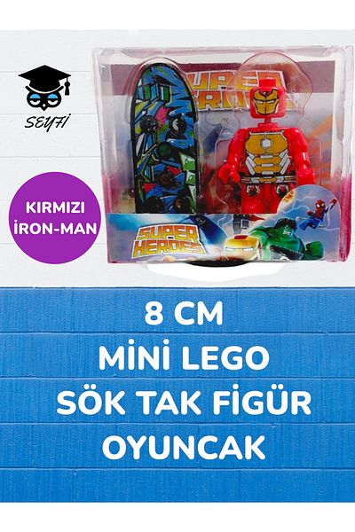 SEYFİKİRTASİYE 8 CM Mini Lego Plug-in Figure Toy
