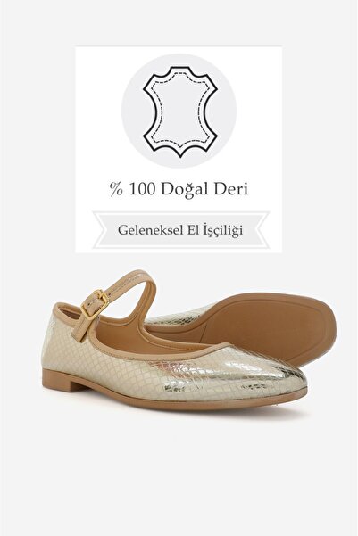 TUNAELLİ KADIN DORE HAKİKİ DERİ 34-35-41-42 NUMARA BİLEKTEN BANTLI BABET