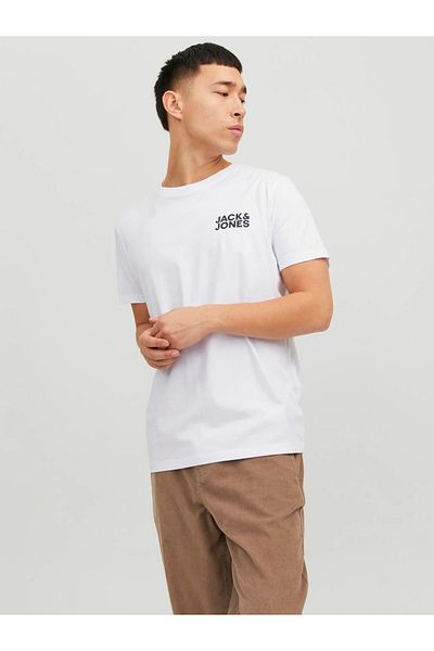 Jack & Jones ΜΠΛΟΥΖΑ ΜΕ ΛΟΓΟΤΥΠΟ JJECORP SS ΜΕ O-NECK