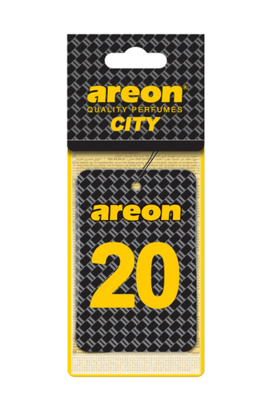 Areon City Vanilla Black 20 Oto Araç Kokusu