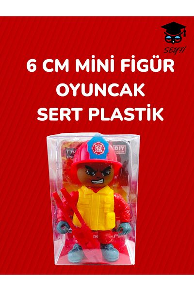 SEYFİKİRTASİYE لعبة شخصية صغيرة مقاس 6 سم - بلاستيك صلب