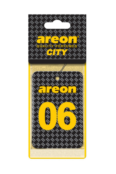 Areon City Vanilla Black 06 Oto Araç Kokusu