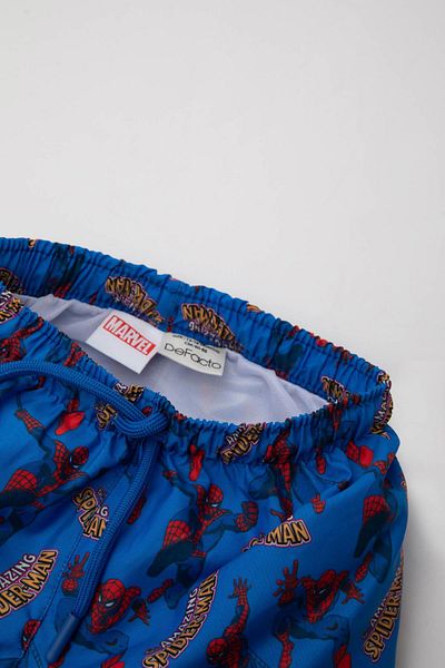 DeFacto Pantaloni scurți pentru bebeluși Marvel Comics Sea B9669A524SM