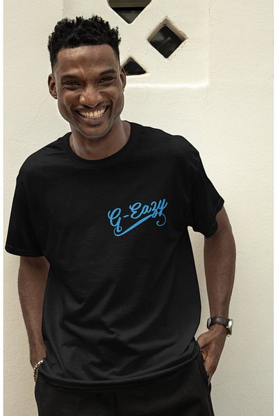 Fuddy Moda Tricou unisex oversize cu imprimeu Eazy-E pe spate