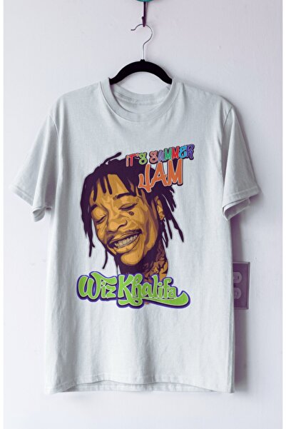 Fuddy Moda Wiz Khalifa Štampano Unisex Oversize kroj majica