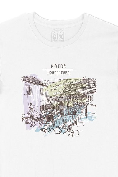 Cix Tricou Kotor Karadağ River Gate